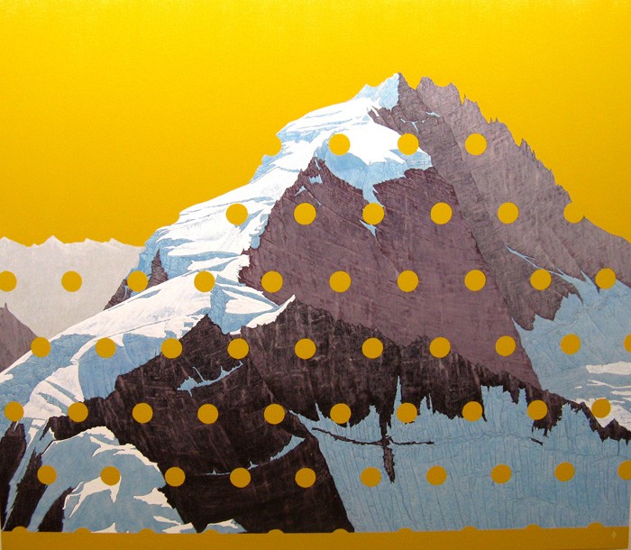 David Pirrie Mt Waddington Painting