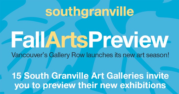 South Granville Fall Arts Preview