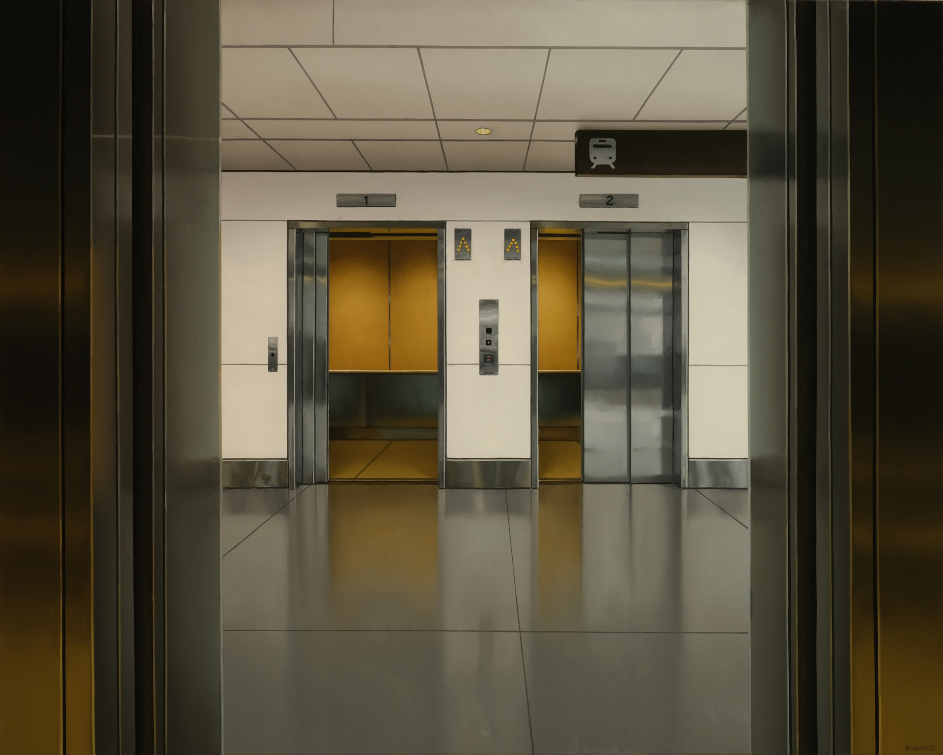Peter Harris elevators-in-waiting