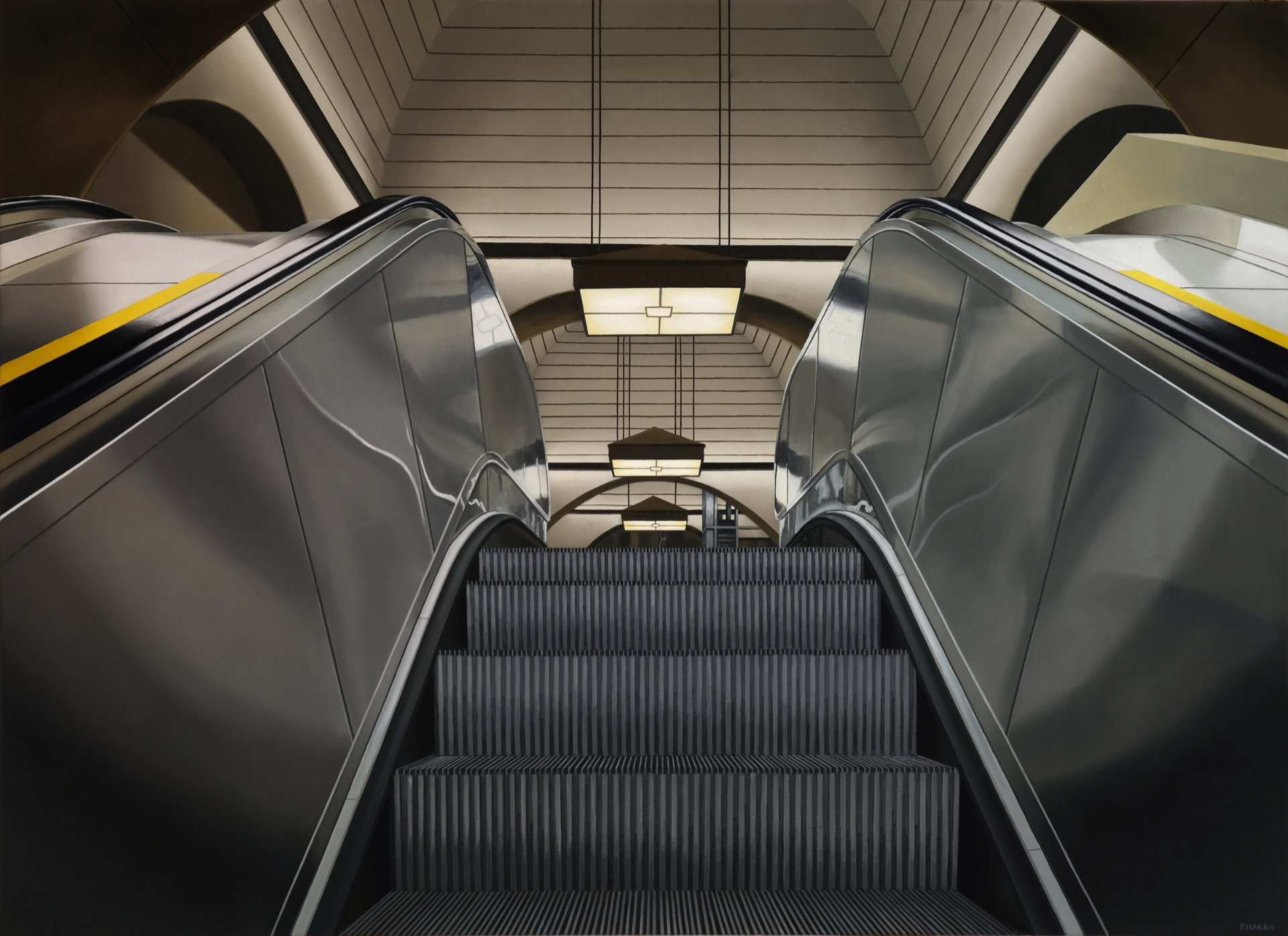 Peter Harris escalator-to-the-metro