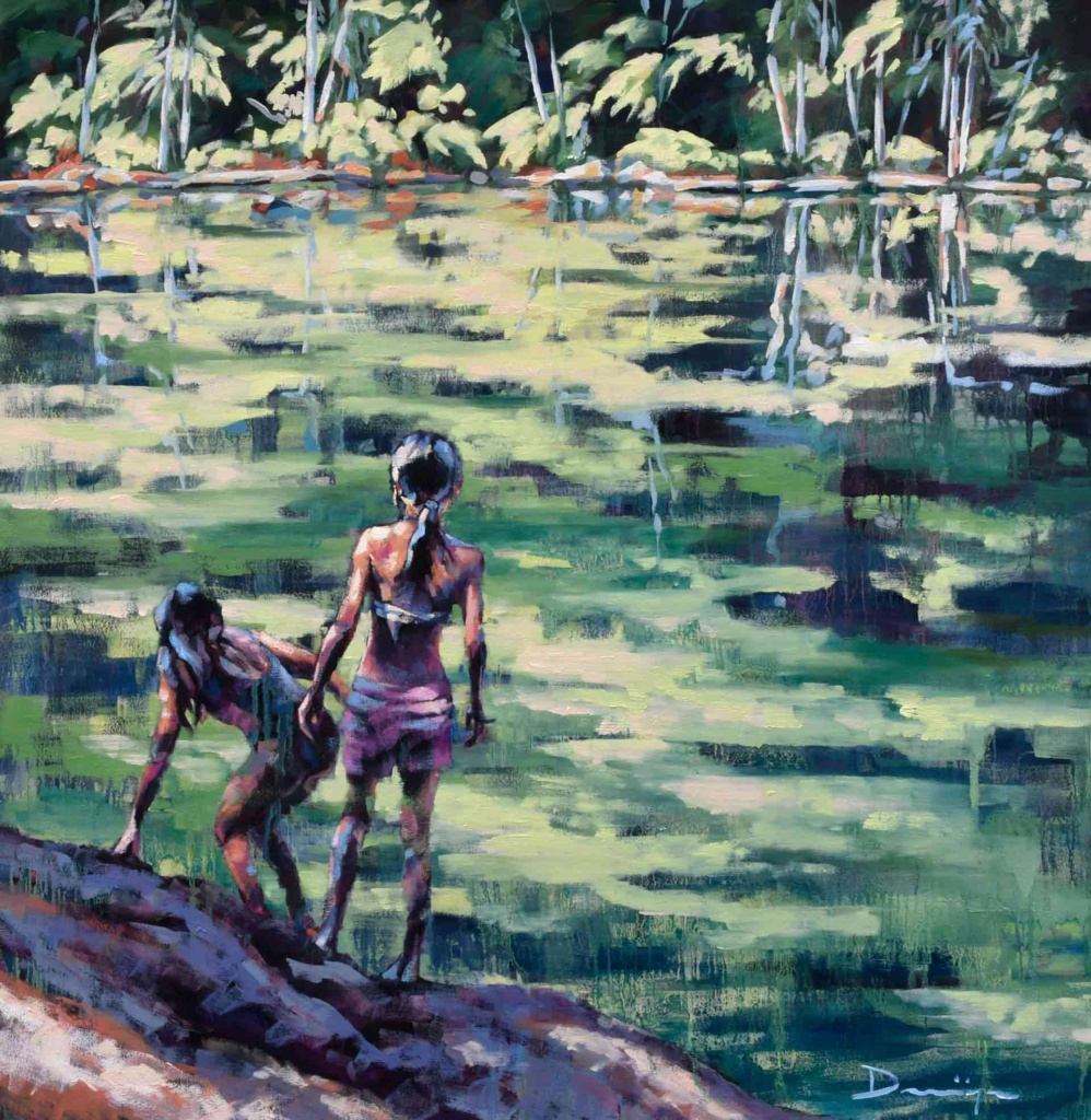 Dominique Walker down-to-the-lake Ian Tan Gallery