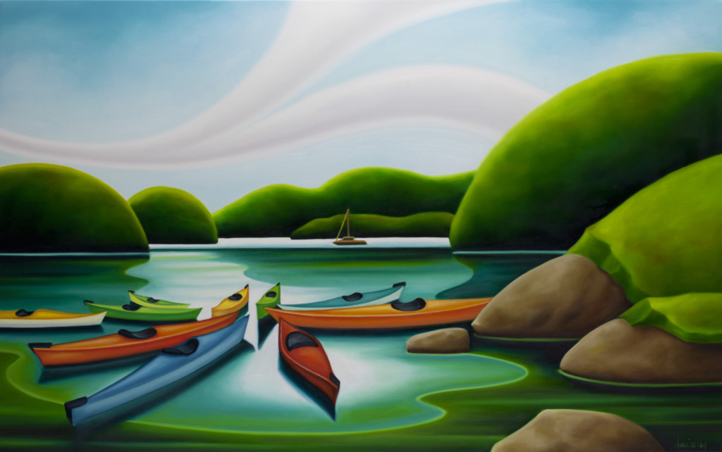 Dana Irving A Star of Kayaks Ian Tan Gallery