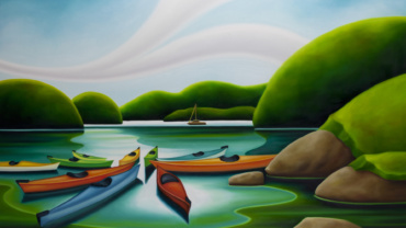 Dana Irving A Star of Kayaks Ian Tan Gallery