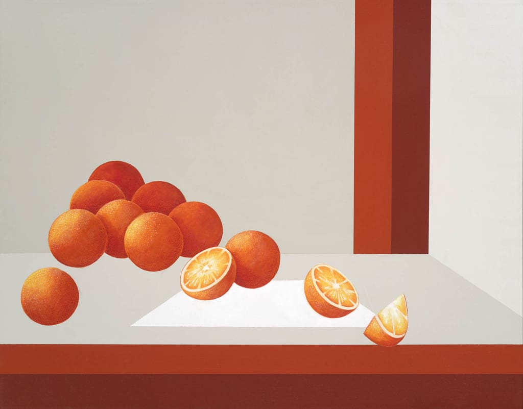 Jessie Givner Falling Oranges Ian Tan Gallery