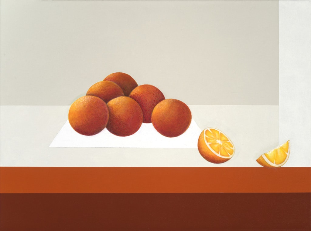 Jessie Givner Oranges on Plate No 2 Ian Tan Gallery