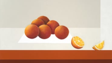 Jessie Givner Oranges on Plate No 2 Ian Tan Gallery