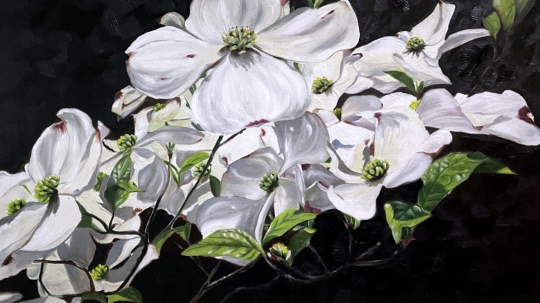 Tatiana Anisimova Pacific Dogwood Ian Tan Gallery