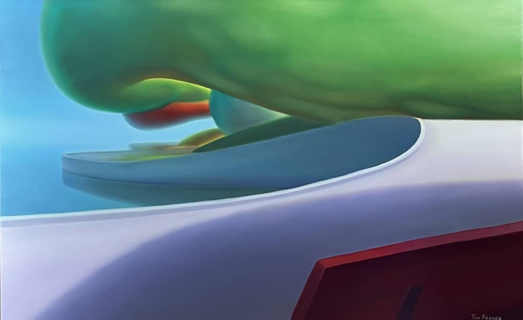 Tim Fraser Seawall Wave Ian Tan Gallery