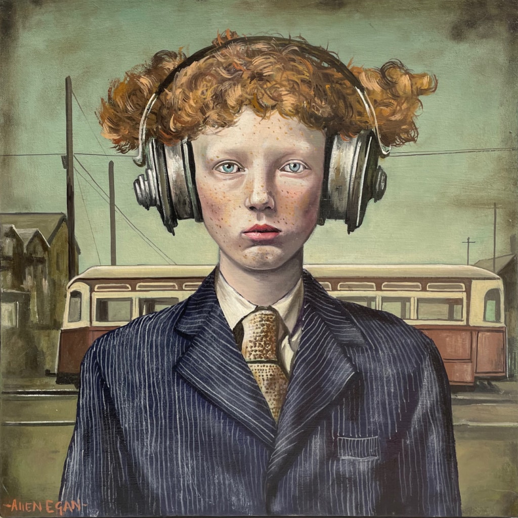 Allen Egan At The Bus Stop Ian Tan Gallery