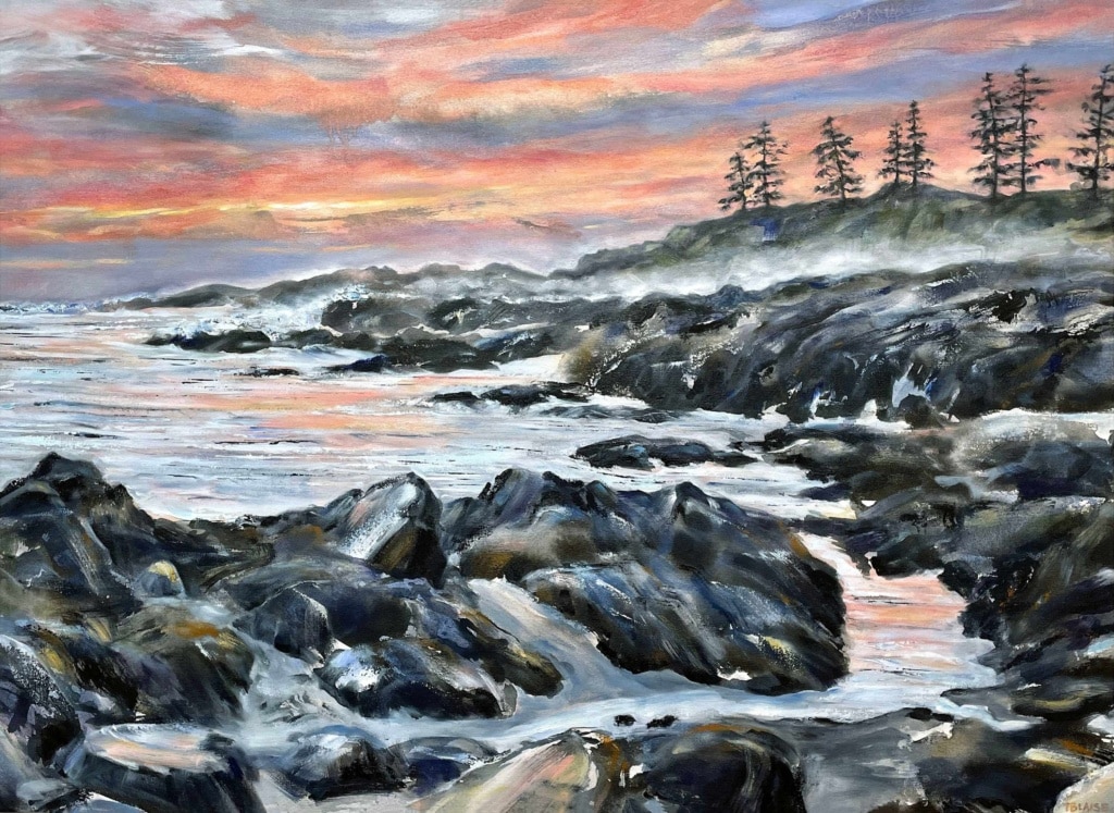 Tiffany Blaise Blackrock Beach Sunset Ian Tan Gallery