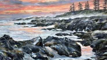 Tiffany Blaise Blackrock Beach Sunset Ian Tan Gallery